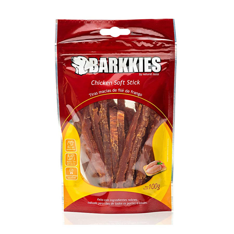 Snack Barkkies Soft Sticks para Cães 100g