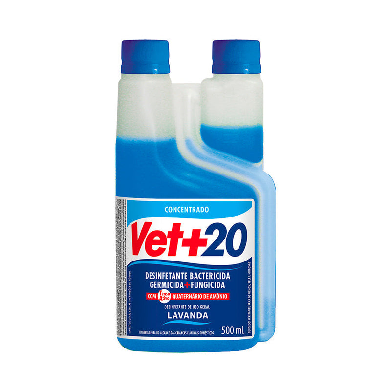 Desinfetante Concentrado Vet+20 Lavanda 500Ml