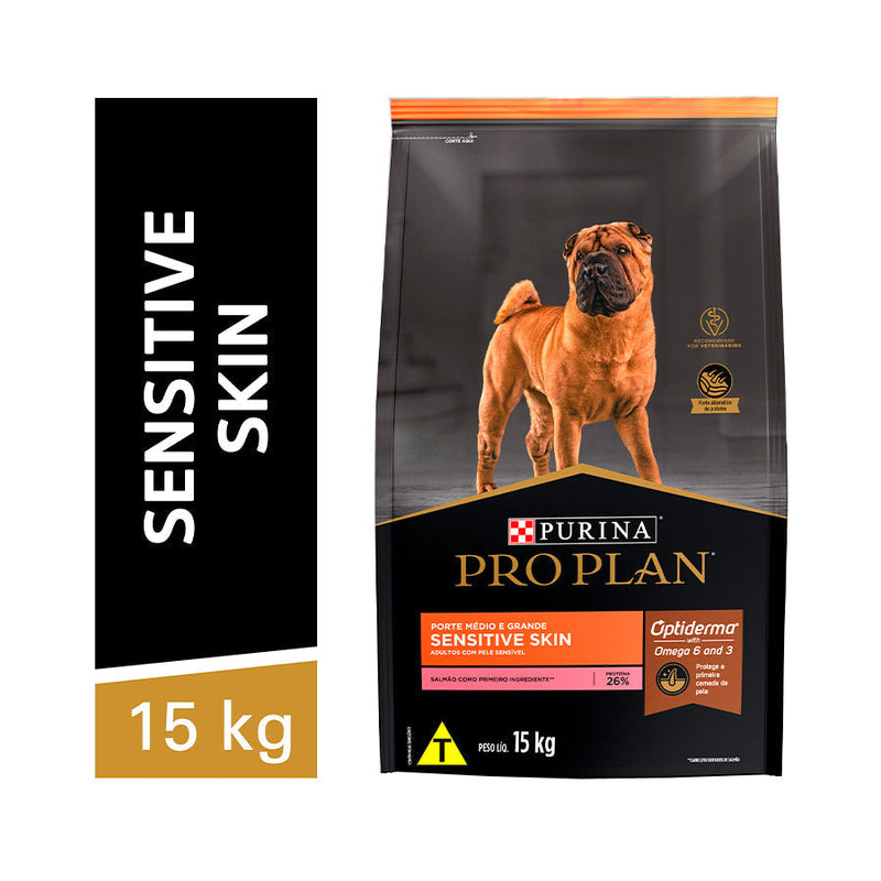 Ração Nestlé Purina Pro Plan Para Cães Adultos com Pele Sensível