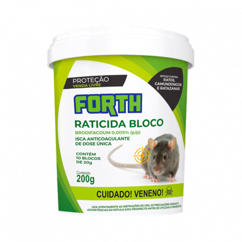 aticida Forth Bloco 200g