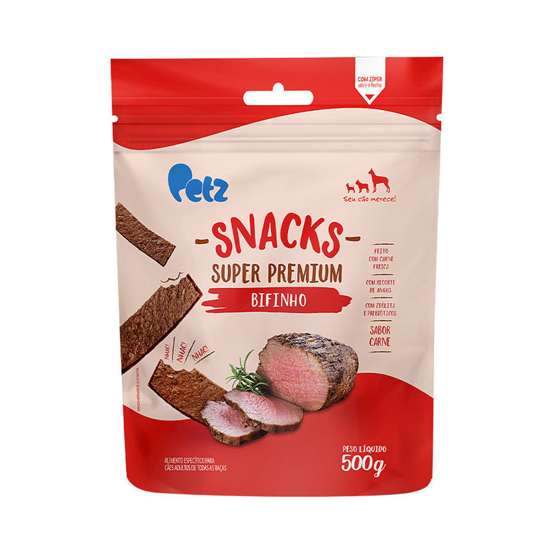 Snack Petz Bifinho Carne para Cães Adultos