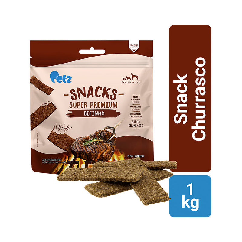 Snack Petz Bifinho Churrasco para Cães Adultos