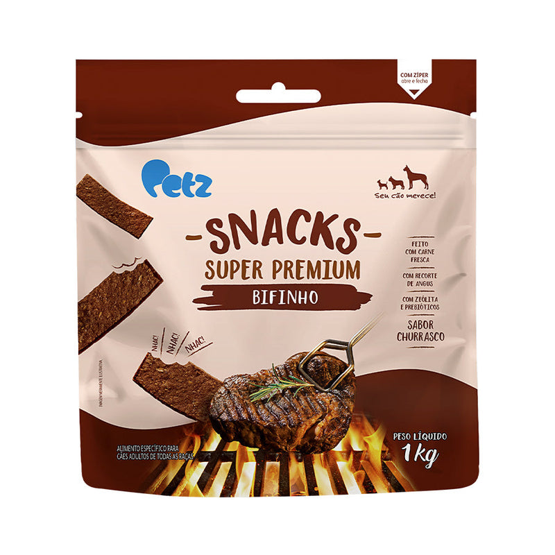 Snack Petz Bifinho Churrasco para Cães Adultos