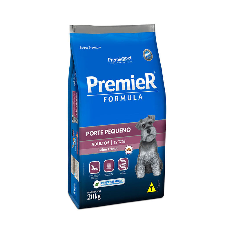 Ração Premier Fórmula para Cães Adultos de Raças Pequenas Sabor Frango