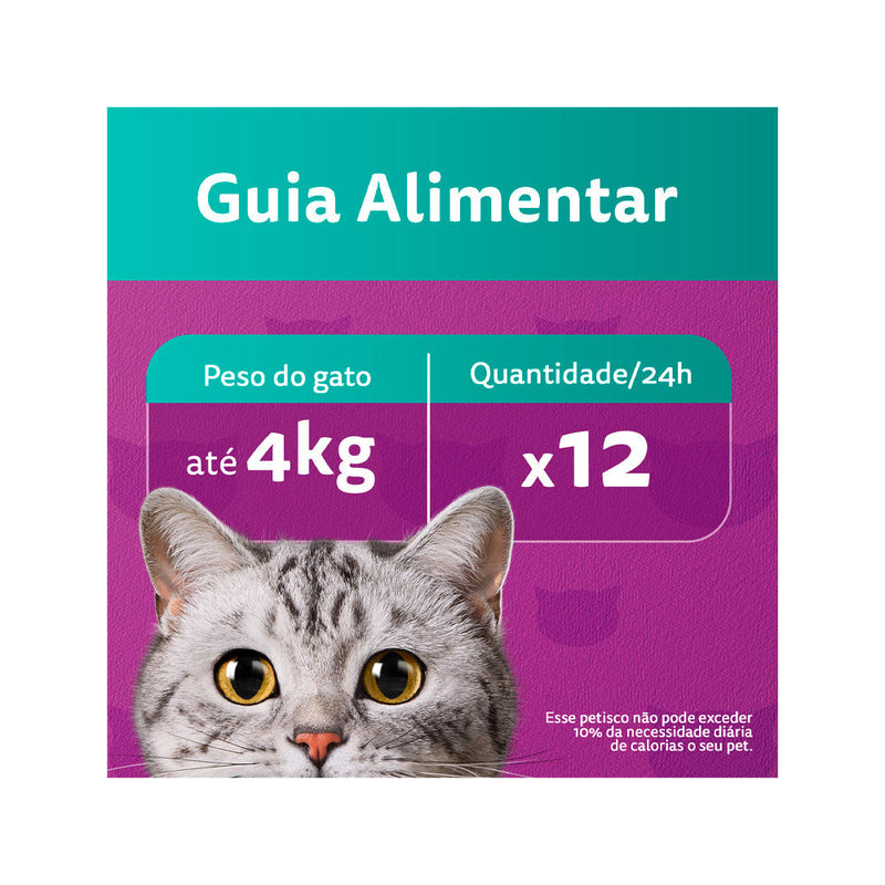 Petisco Whiskas Temptations Anti Bola de Pelo para Gatos Adultos