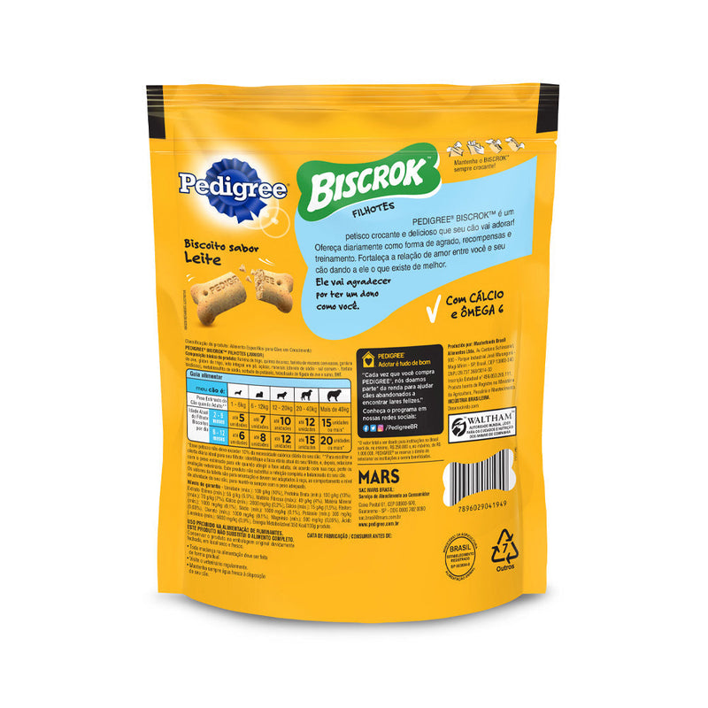 Biscoito Pedigree Biscrok Junior para Cães Filhotes - 300g