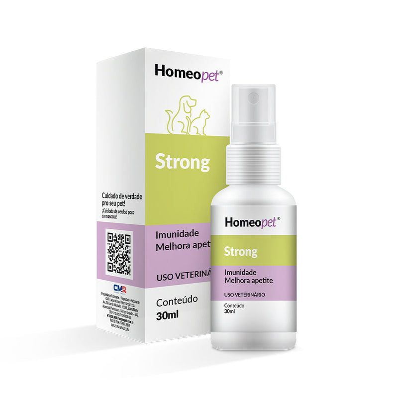 Homeopet Strong Sistema de Terapia para Cães e Gatos