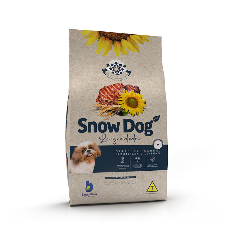 Ração Snow Dog Flores Longevidade para Cães Adultos de Porte Pequeno