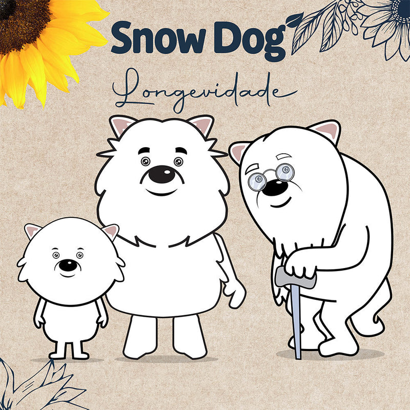 Ração Snow Dog Flores Longevidade para Cães Adultos de Porte Pequeno