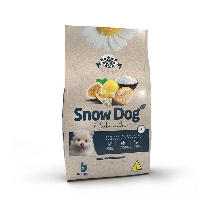 Ração Snow Dog Flores Calmante para Cães Filhotes de Porte Pequeno