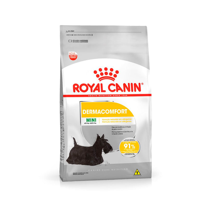 Ração Royal Canin Mini Dermacomfort para Cães Adultos ou Idosos de Porte Pequeno