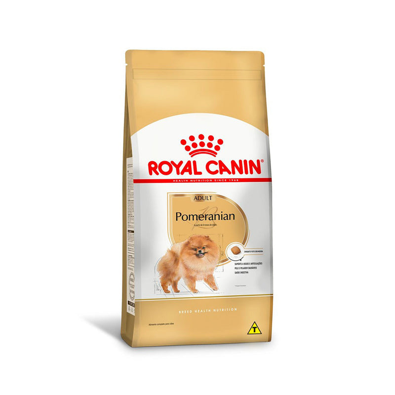 Ração Royal Canin Pomeranian para Cães Adultos da Raça Lulu da Pomerânia