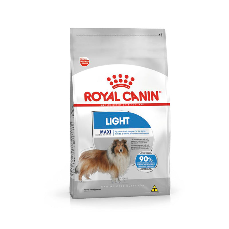 Ração Royal Canin Maxi Light para Cães Adultos ou Idosos de Porte Grande com Tendência à Obesidade 10.1 Kg