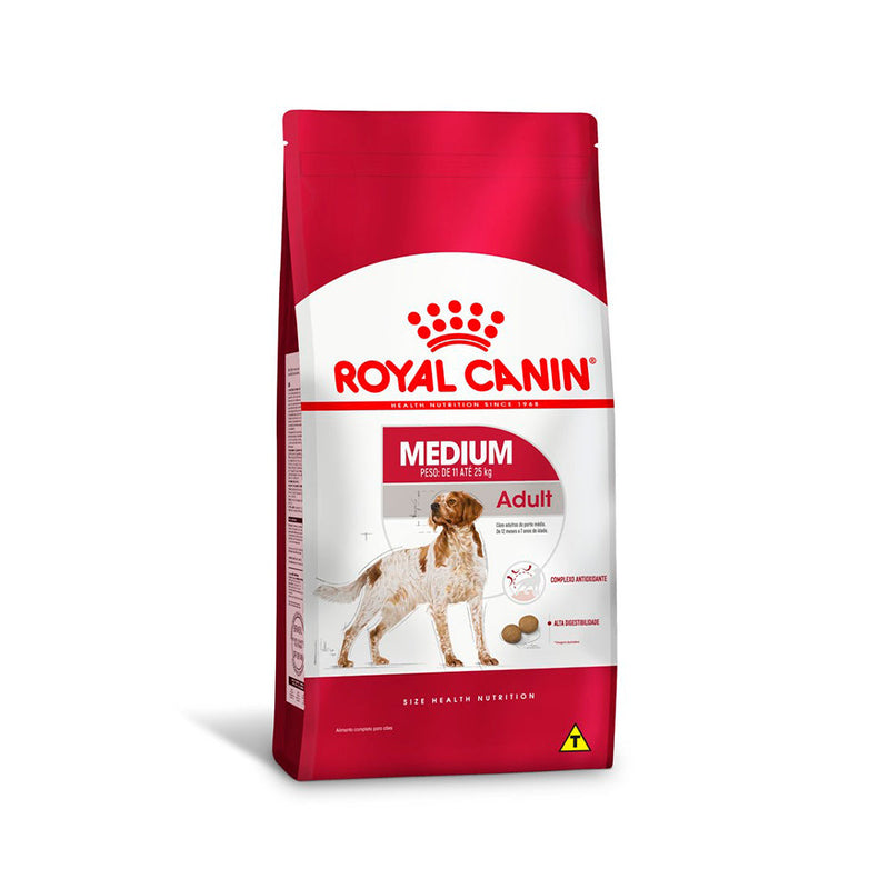 Ração Seca Royal Canin Medium Adult para Cães Adultos de Porte Médio