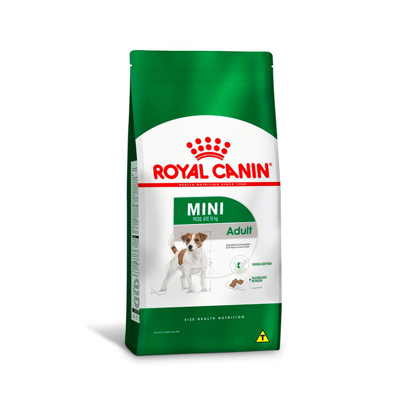 Ração Seca Royal Canin Mini Adult para Cães Adultos de Porte Pequeno