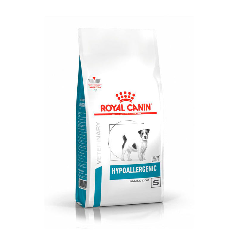 Ração Seca Royal Canin Veterinary Diet Hypoallergenic Small Dog para Cães Pequenos com Sensibilidades Alimentares