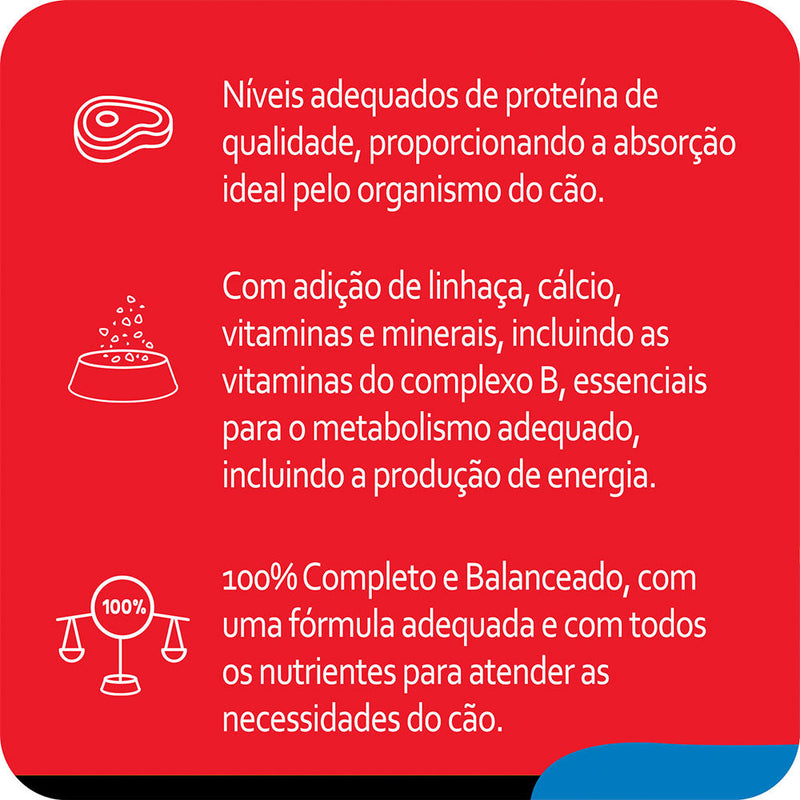 Ração Nero Original para Cães Adultos Sabor Carne