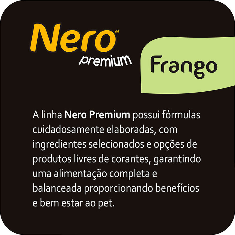 Ração Nero Premium para Gatos Castrados Sabor Frango 20kg