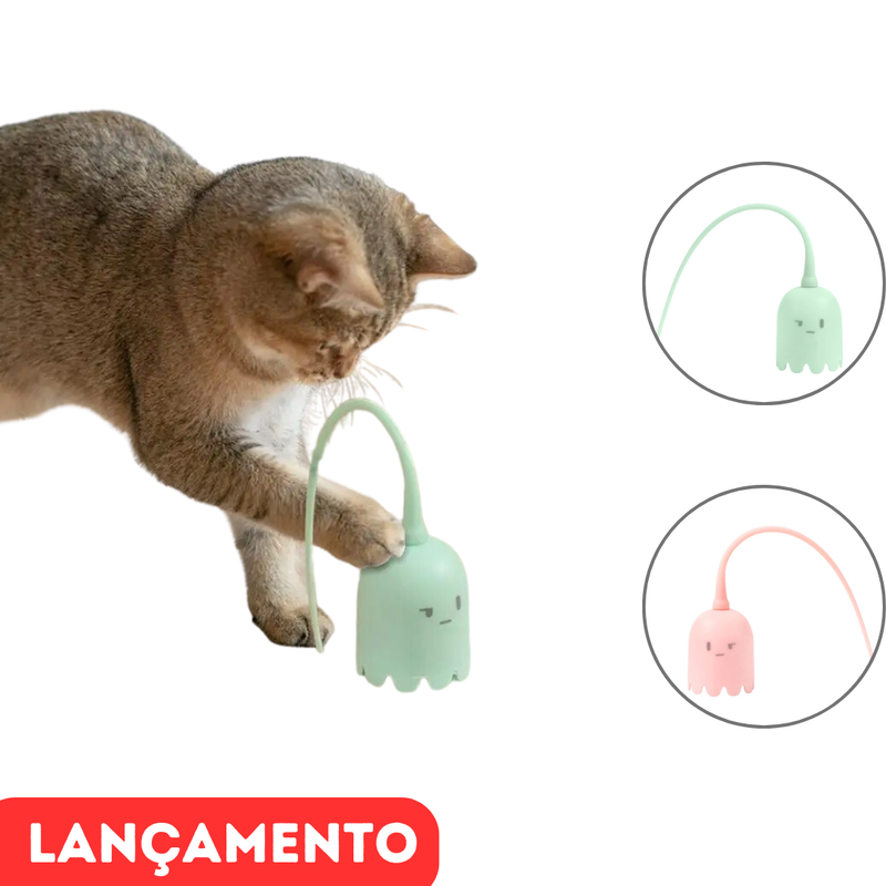 Brinquedo Fantasma Elétrico para Pets