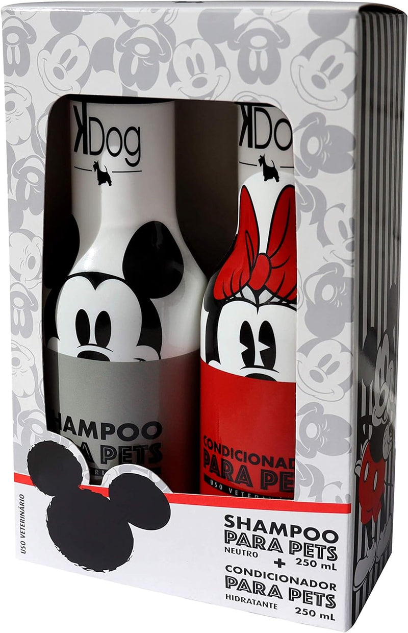 KDog Kit Shampoo E Condicionador 250 Ml Disney K-Dog Colorido