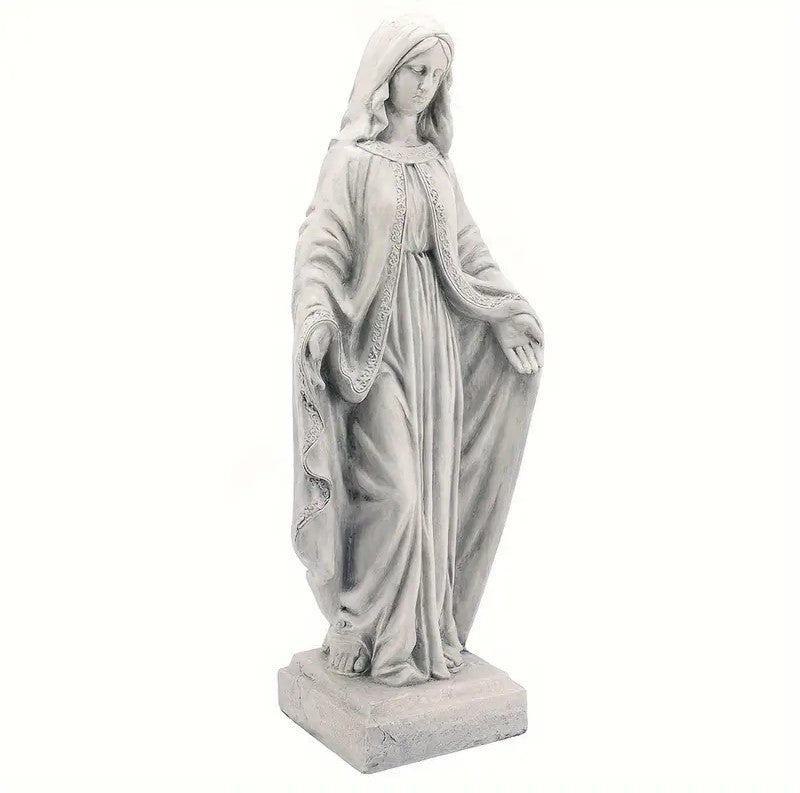 Estátua de Jardim Religiosa de Estilo Vintage 80Cm x35Cm