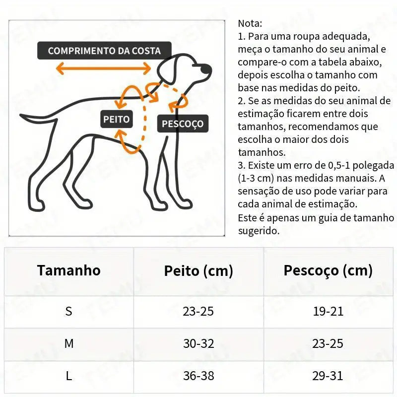 Capa Papai Noel para Gatos e Cães