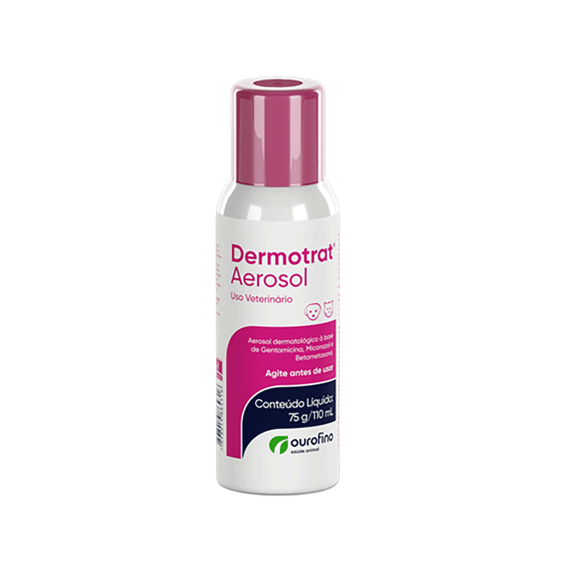 Dermotrat Spray para Cães e Gatos 110 ml